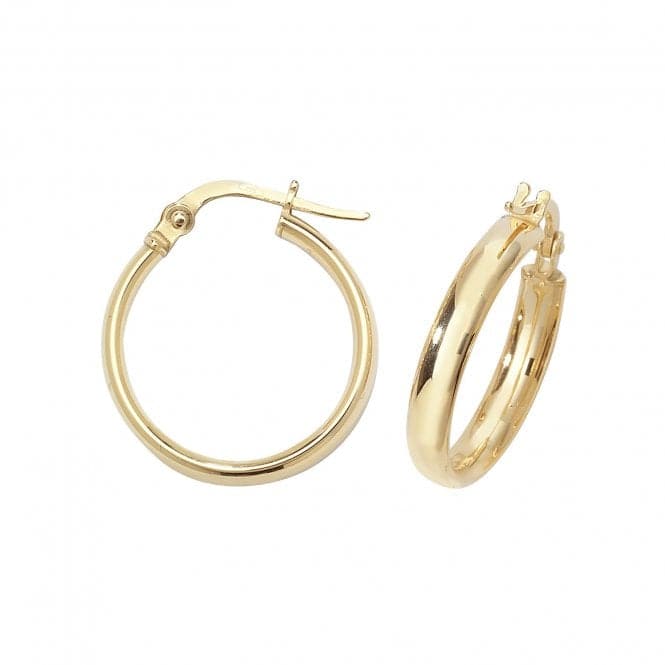 9ct Yellow Gold 50mm Hoop Earrings ER955Acotis Gold JewelleryER955 - 15