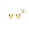9ct Yellow Gold 5mm Ball Stud Earrings ES203Acotis Gold JewelleryES203