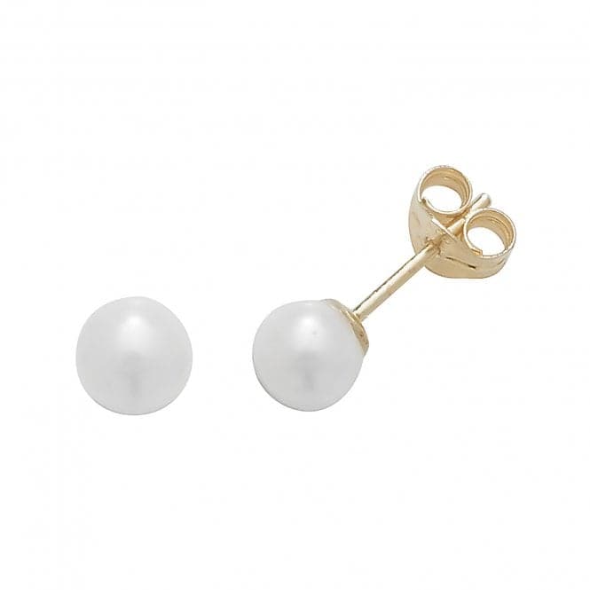 9ct Yellow Gold 5mm Pearl Stud Earrings ES239SAcotis Gold JewelleryES239S