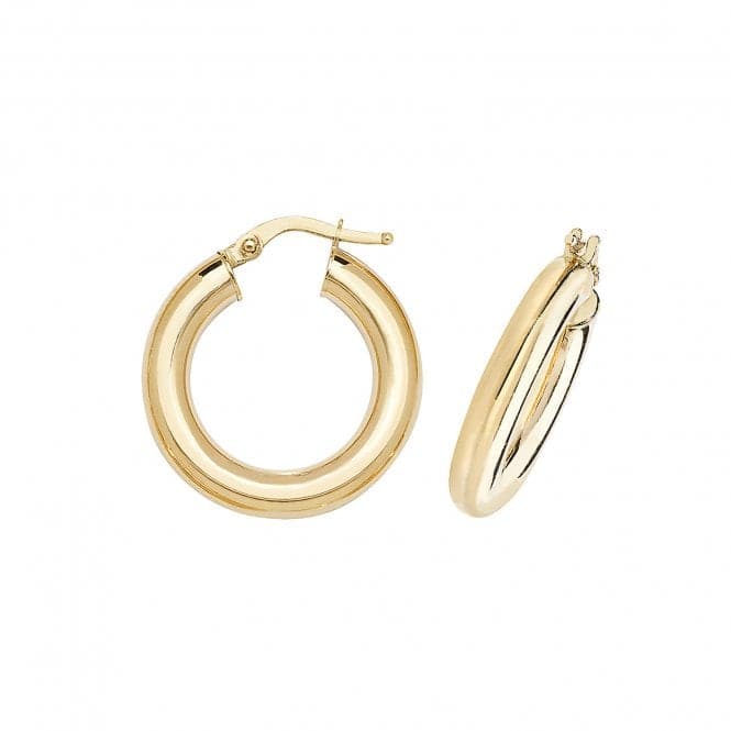 9ct Yellow Gold 60mm Hoop Earrings ER1004Acotis Gold JewelleryER1004 - 10