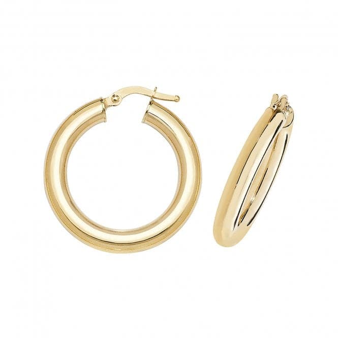 9ct Yellow Gold 60mm Hoop Earrings ER1004Acotis Gold JewelleryER1004 - 20