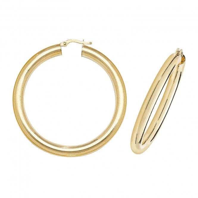 9ct Yellow Gold 60mm Hoop Earrings ER1005Acotis Gold JewelleryER1005 - 40