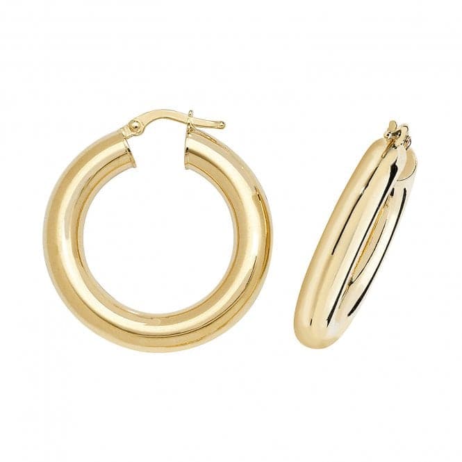 9ct Yellow Gold 60mm Hoop Earrings ER1005Acotis Gold JewelleryER1005 - 20