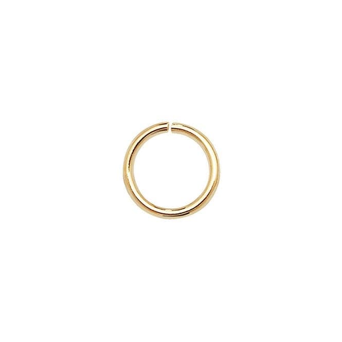 9ct Yellow Gold 6mm Jump Ring FN104Acotis Gold JewelleryFN104