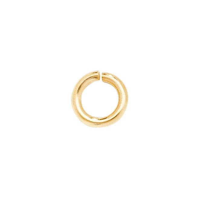 9ct Yellow Gold 6mm Jump Ring FN111Acotis Gold JewelleryFN111