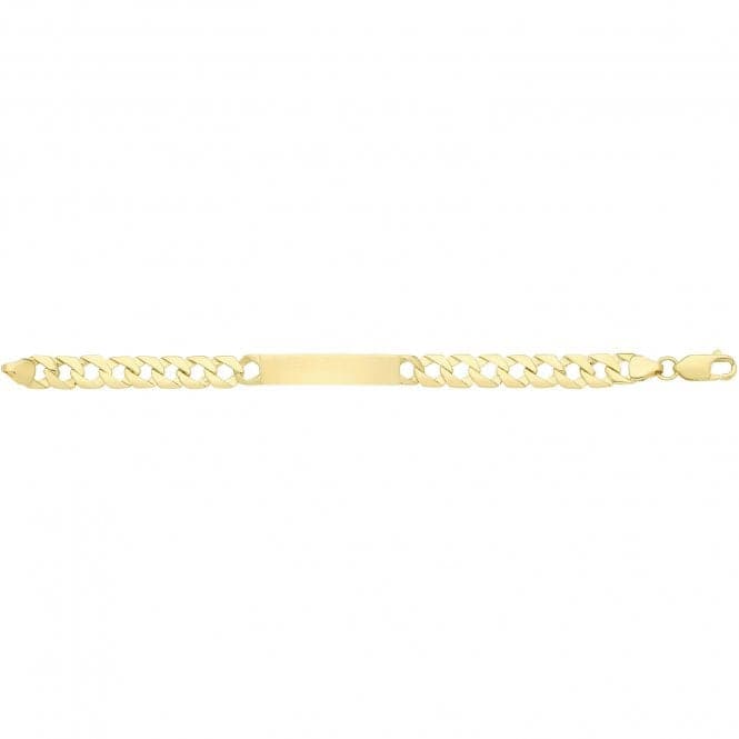 9ct Yellow Gold Babies 5.5 Inches Cast Id Bracelet BR546Acotis Gold JewelleryBR546