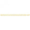 9ct Yellow Gold Babies 6 Inches Cast Bracelet BR545Acotis Gold JewelleryBR545