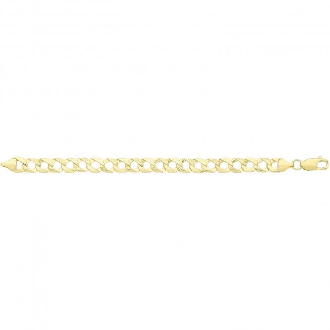 9ct Yellow Gold Babies 6 Inches Cast Bracelet BR545Acotis Gold JewelleryBR545