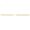 9ct Yellow Gold Babies 6 Inches Id Bracelet BR287Acotis Gold JewelleryBR287