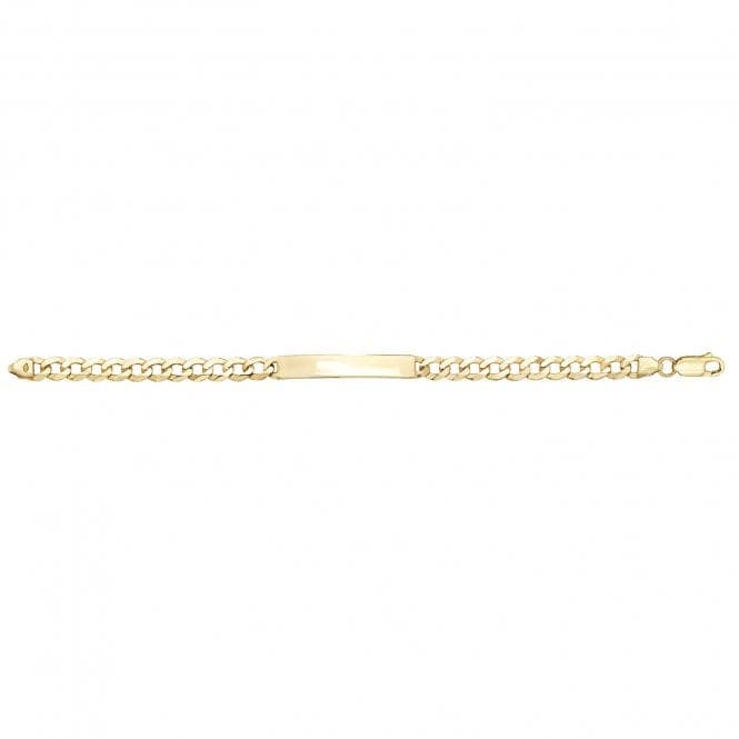 9ct Yellow Gold Babies 6 Inches Id Bracelet BR288Acotis Gold JewelleryBR288