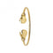 9ct Yellow Gold Babies Boxing Glove Bangle BN322Acotis Gold JewelleryBN322