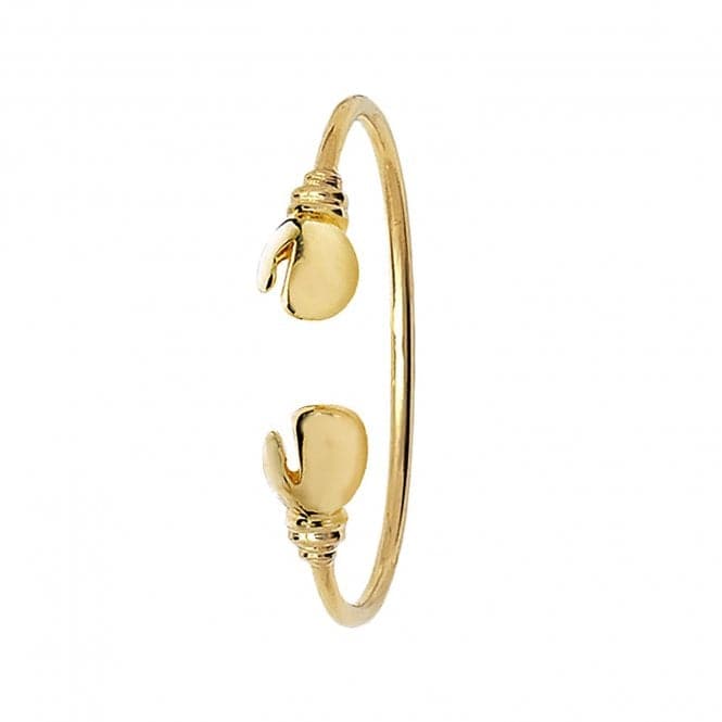 9ct Yellow Gold Babies Boxing Glove Bangle BN322Acotis Gold JewelleryBN322