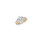 9ct Yellow Gold Babies Cluster Zirconia Ring RN746Acotis Gold JewelleryRN746/A