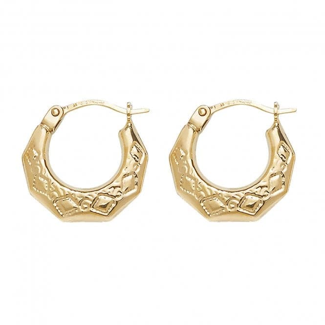 9ct Yellow Gold Babies Creole Earrings ER065Acotis Gold JewelleryER065