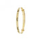 9ct Yellow Gold Babies Exp 3mm Bangle BN130Acotis Gold JewelleryBN130/1