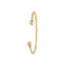 9ct Yellow Gold Babies Solid Torc Bangle BN128Acotis Gold JewelleryBN128