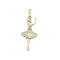 9ct Yellow Gold Ballerina Zirconia Pendant PN1034Acotis Gold JewelleryPN1034