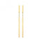 9ct Yellow Gold Bar Drop Earrings ER1155Acotis Gold JewelleryER1155