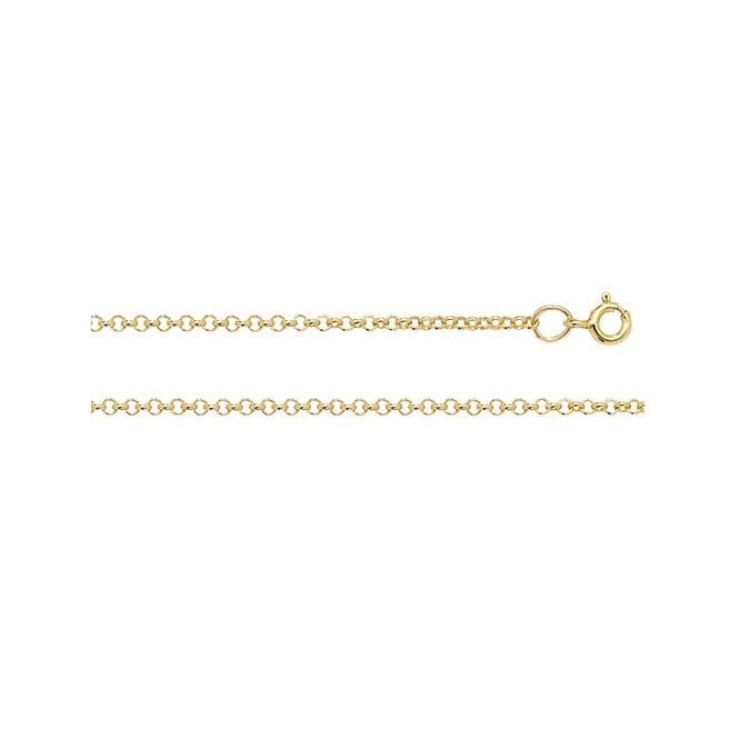 9ct Yellow Gold Belcher Chain CH239Acotis Gold JewelleryCH239/16