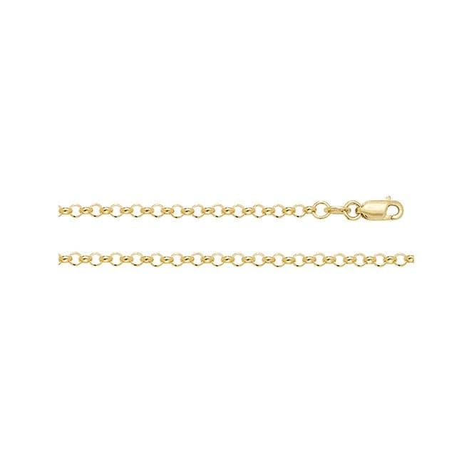9ct Yellow Gold Belcher Chain CH240Acotis Gold JewelleryCH240/16