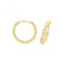 9ct Yellow Gold Bobble Clickers ES1684Acotis Gold JewelleryES1684