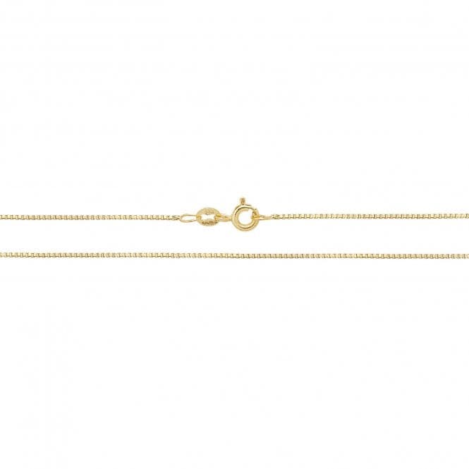 9ct Yellow Gold Box Chain CH430Acotis Gold JewelleryCH430/20