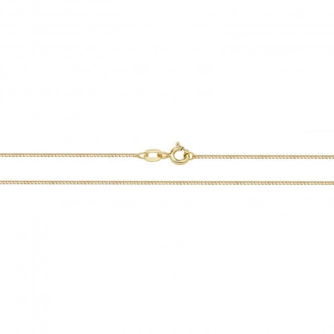 9ct Yellow Gold Box Chain CH481Acotis Gold JewelleryCH481/20