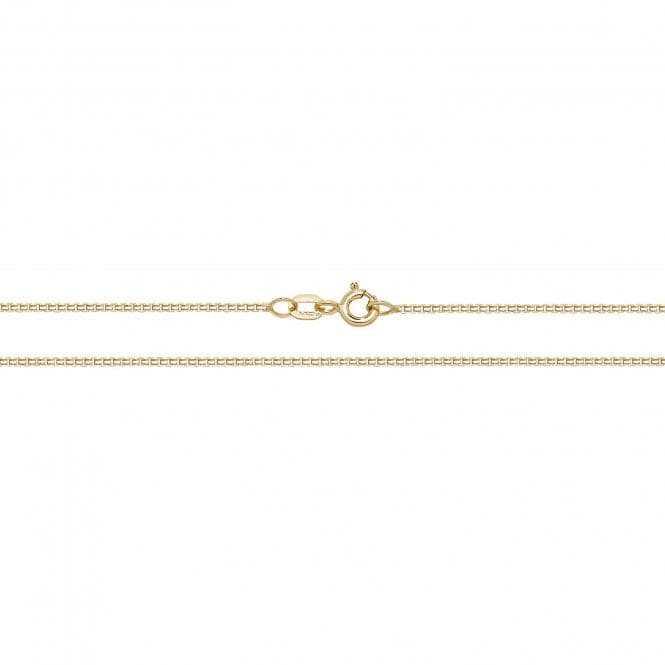 9ct Yellow Gold Box Chain CH483Acotis Gold JewelleryCH483/20