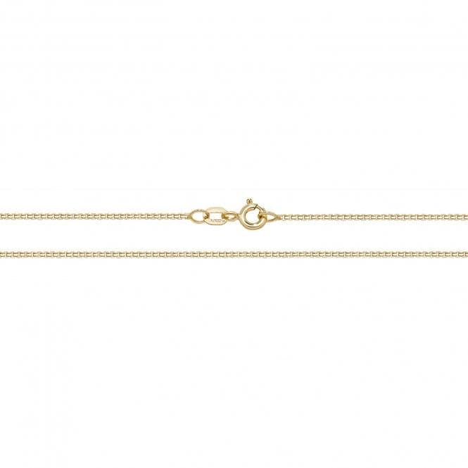 9ct Yellow Gold Box Chain CH483Acotis Gold JewelleryCH483/10