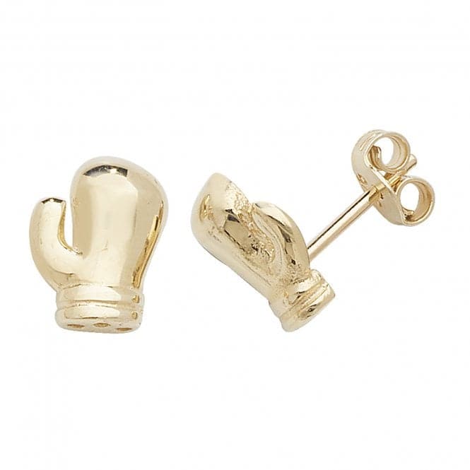 9ct Yellow Gold Boxing Gloves Stud Earrings ES482Acotis Gold JewelleryES482