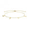 9ct Yellow Gold Braclet With Charms BR626Acotis Gold JewelleryBR626
