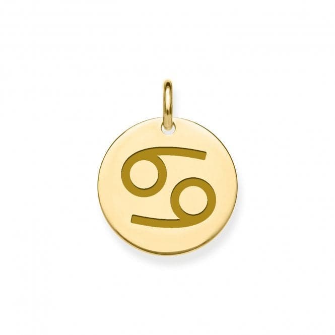 9ct Yellow Gold Cancer Zodiac Pendant PN1294Acotis Gold JewelleryPN1294