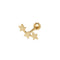 9ct Yellow Gold Constellation Cartilage 6mm Post Stud ES906Acotis Gold JewelleryES906