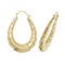 9ct Yellow Gold Creole Earrings ER405Acotis Gold JewelleryER405