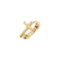 9ct Yellow Gold Cross Cartilage Hoop Earring ES950Acotis Gold JewelleryES950