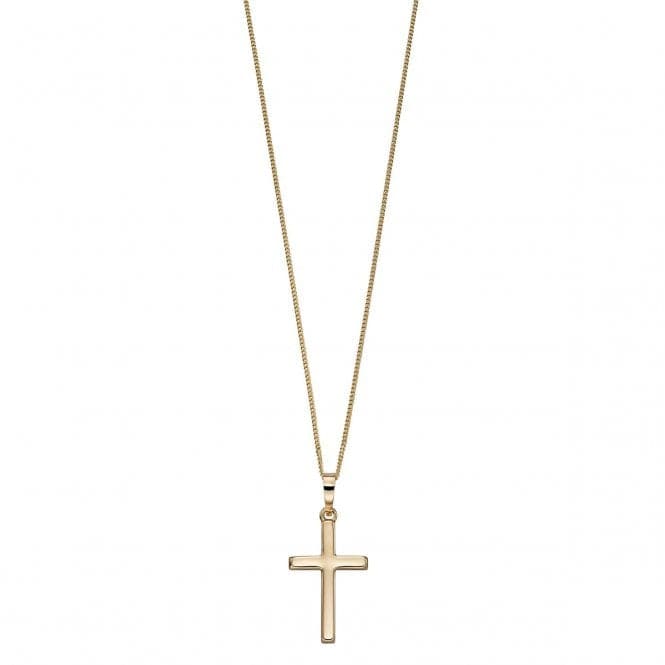 9CT Yellow Gold Cross Pendant GP2108Elements GoldGP2108