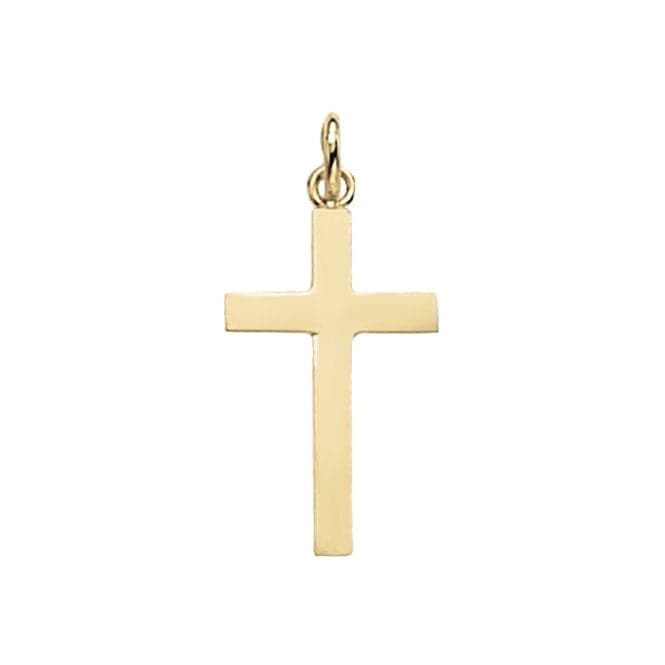 9ct Yellow Gold Cross Pendant PN121Acotis Gold JewelleryPN121