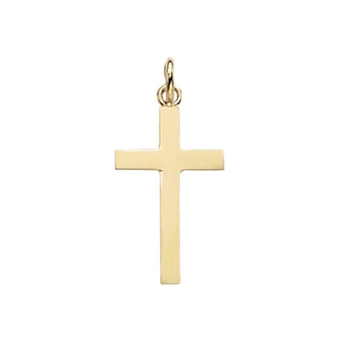 9ct Yellow Gold Cross Pendant PN121Acotis Gold JewelleryPN121