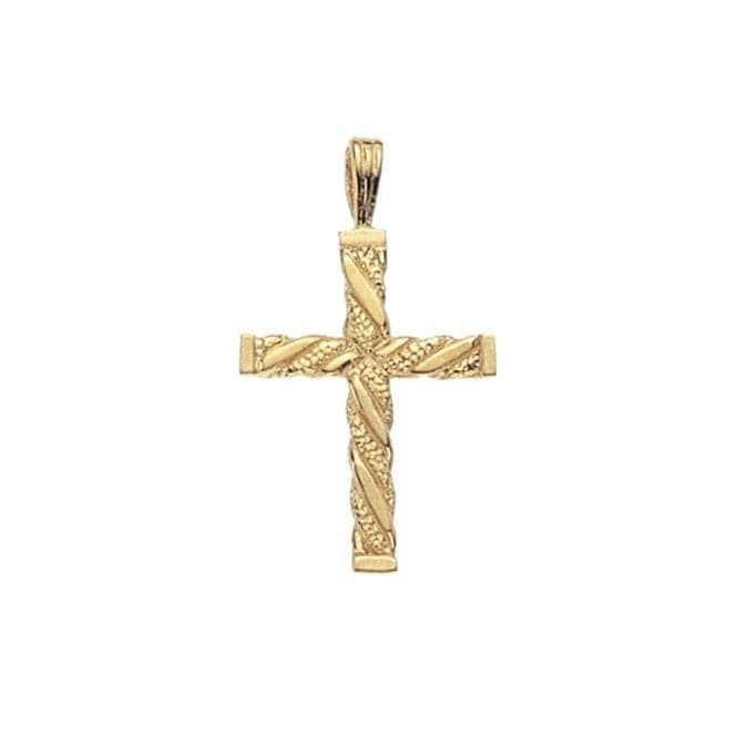 9ct Yellow Gold Cross Pendant PN441Acotis Gold JewelleryPN441