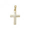 9ct Yellow Gold Cross Zirconia Pendant PN088Acotis Gold JewelleryPN088
