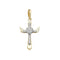 9ct Yellow Gold Cross Zirconia Pendant PN1041Acotis Gold JewelleryPN1041