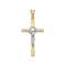 9ct Yellow Gold Cross Zirconia Pendant PN1043Acotis Gold JewelleryPN1043
