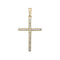 9ct Yellow Gold Cross Zirconia Pendant PN996Acotis Gold JewelleryPN996
