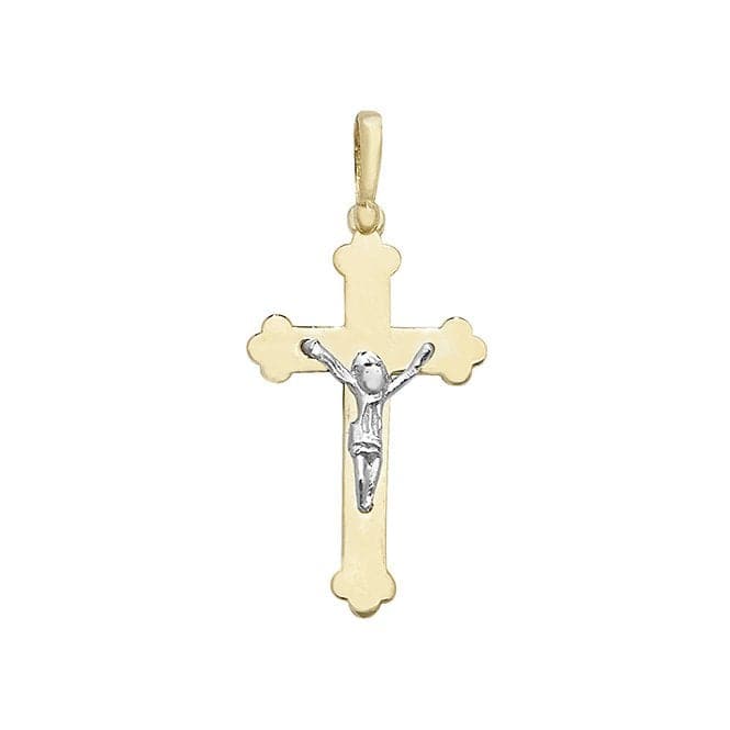 9ct Yellow Gold Crucifix Pendant PN1024Acotis Gold JewelleryPN1024