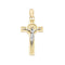 9ct Yellow Gold Crucifix Pendant PN1046Acotis Gold JewelleryPN1046