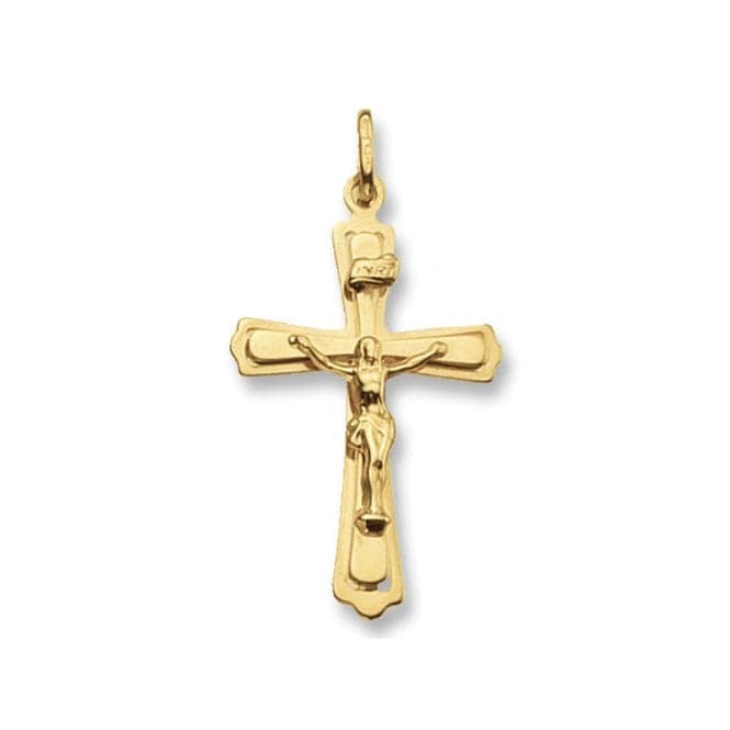 9ct Yellow Gold Crucifix Pendant PN111Acotis Gold JewelleryPN111