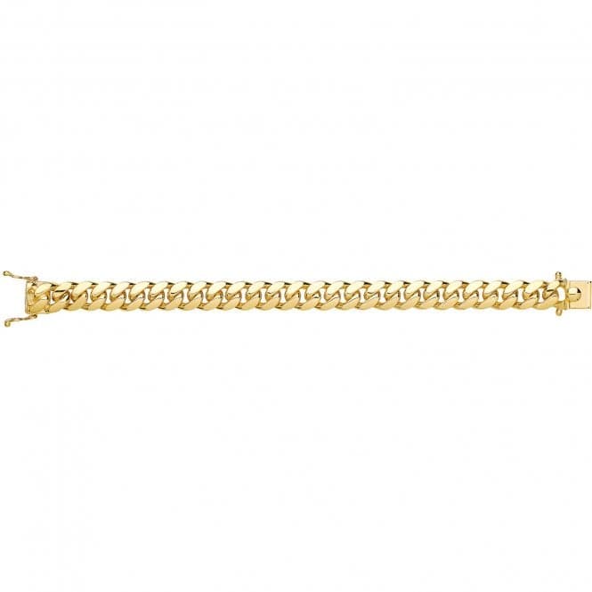 9ct Yellow Gold Cuban Chain 350 Guage CH448Acotis Gold JewelleryCH448/26