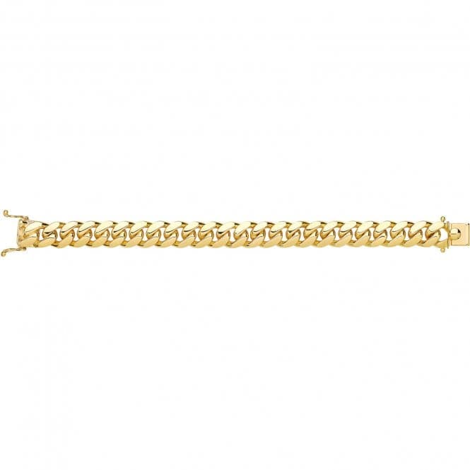 9ct Yellow Gold Cuban Chain 400 Guage CH449Acotis Gold JewelleryCH449/24