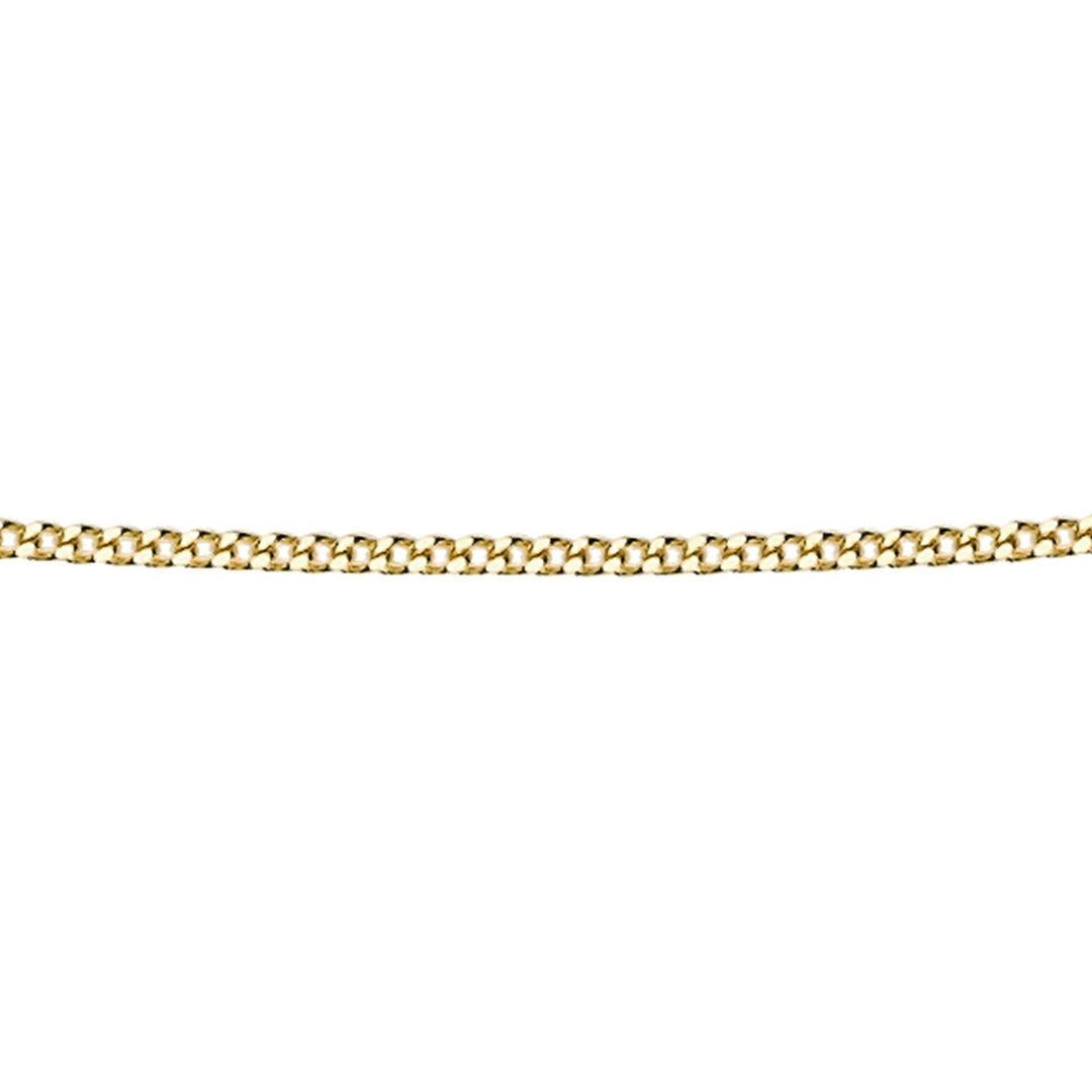 9ct Yellow Gold Curb 46+5cm Chain GN184Elements GoldGN184