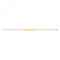 9ct Yellow Gold Curb Babies 6" Id Bracelet BR125Acotis Gold JewelleryBR125